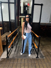 Load image into Gallery viewer, Mixed Denim Trackpants
