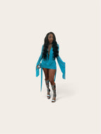Aqua Muse Dress